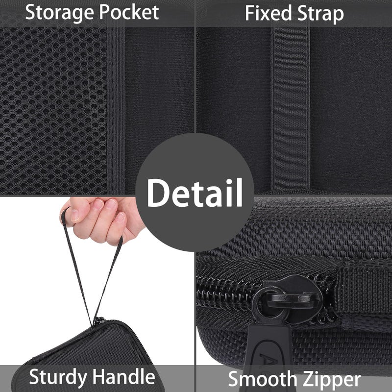 Aenllosi Hard Carrying Case Replacement for Western WD Black 1TB 2TB 4TB 5TB P10 / 500GB 1TB 2TB P50 Game Drive Portable External Hard Drive (for P10) - Image 2